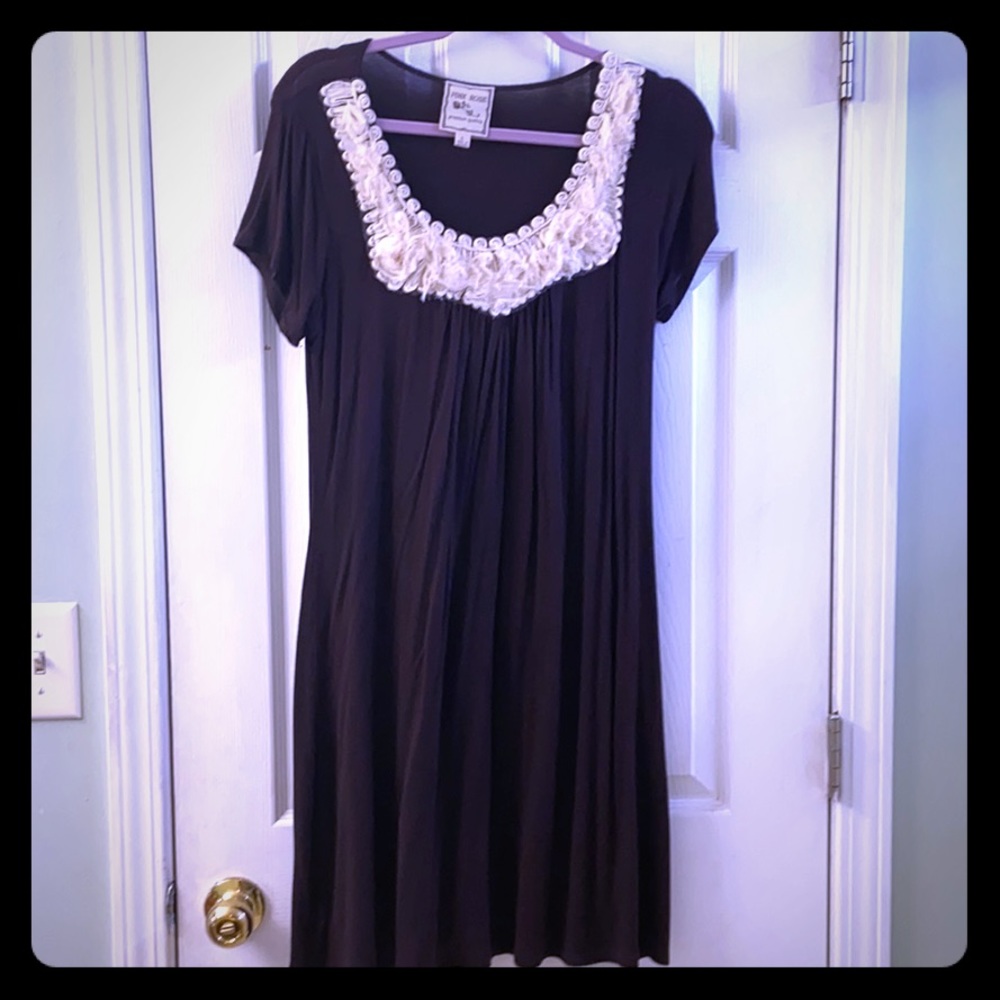 Pink rose dress